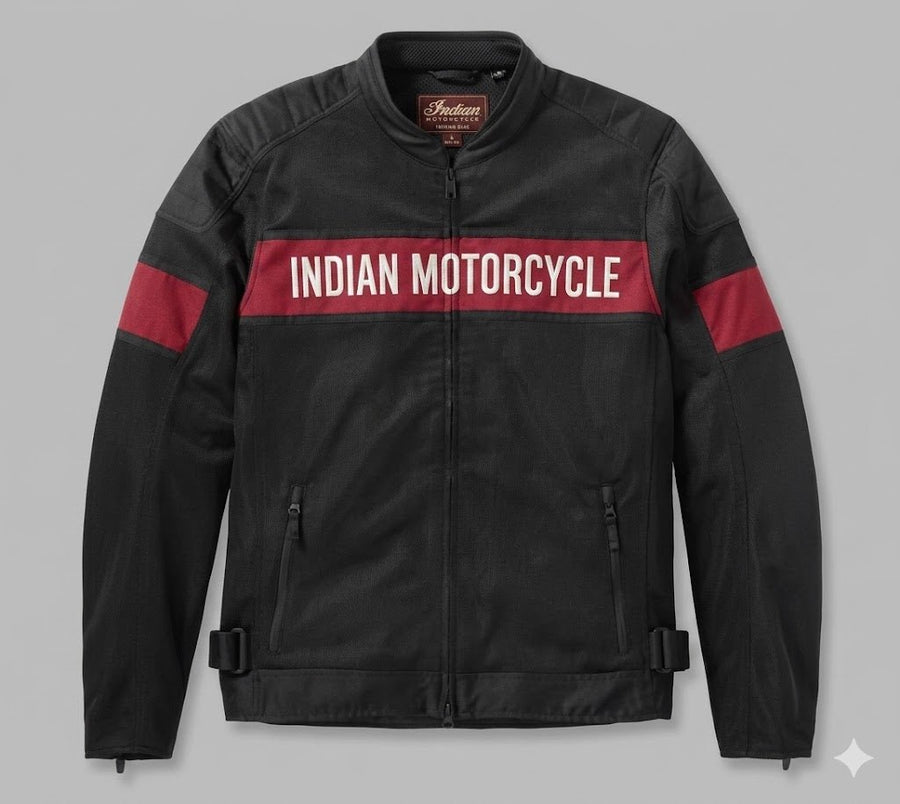 Men's Indian Motorcycle Trenton Mesh Riding Jacket - Indian Motorcycle Jacket