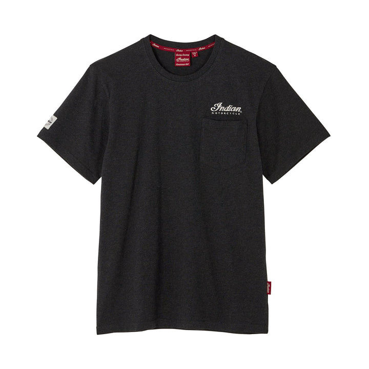 Men's Logo Headdress Pocket T-Shirt, Black