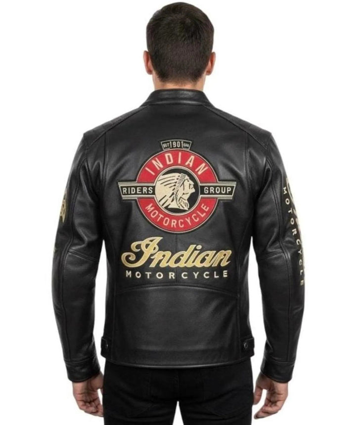Men's Motorcycle Jacket Black