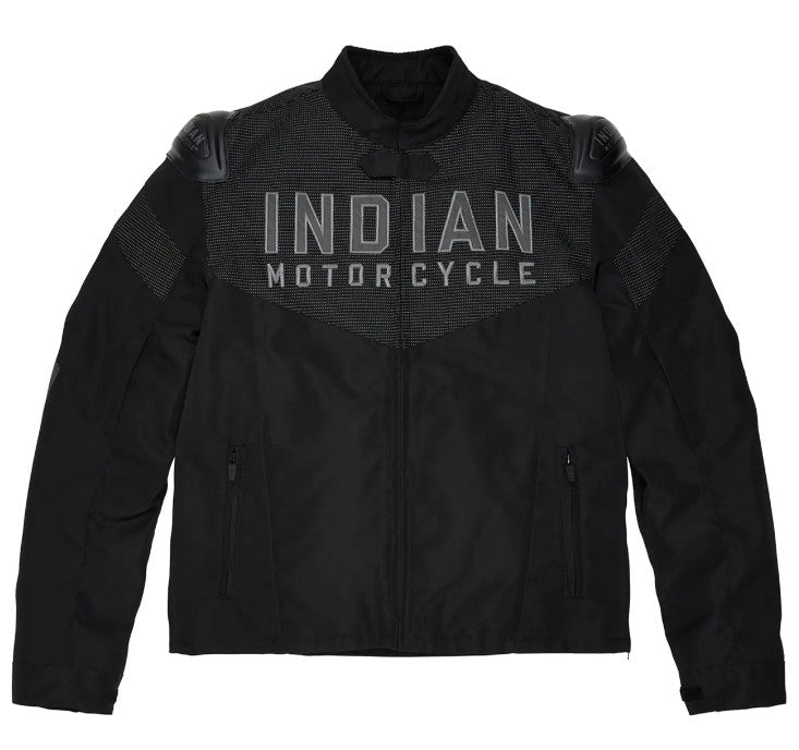 Men's Rainier Jacket, Black - Indian Motorcycle Jacket
