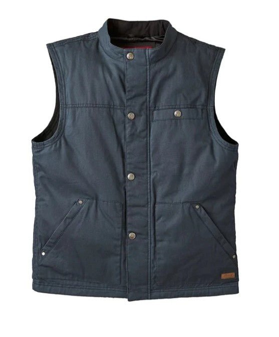 Men's Retro Casual Waxed Cotton Vest - Indian Motorcycle Jacket