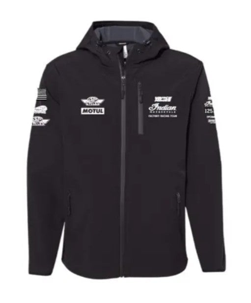 Race Replica Soft Shell Jacket, Black