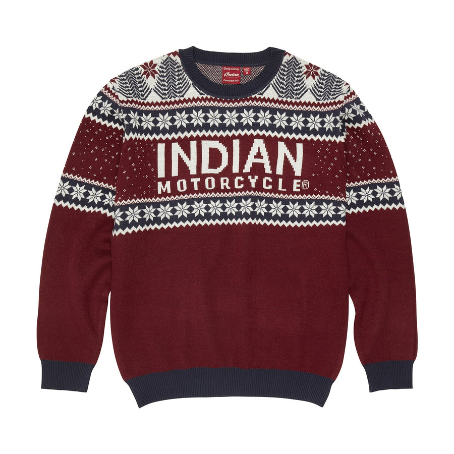 Unisex Indian Motorcycle Holiday Sweater - Indian Motorcycle Jacket