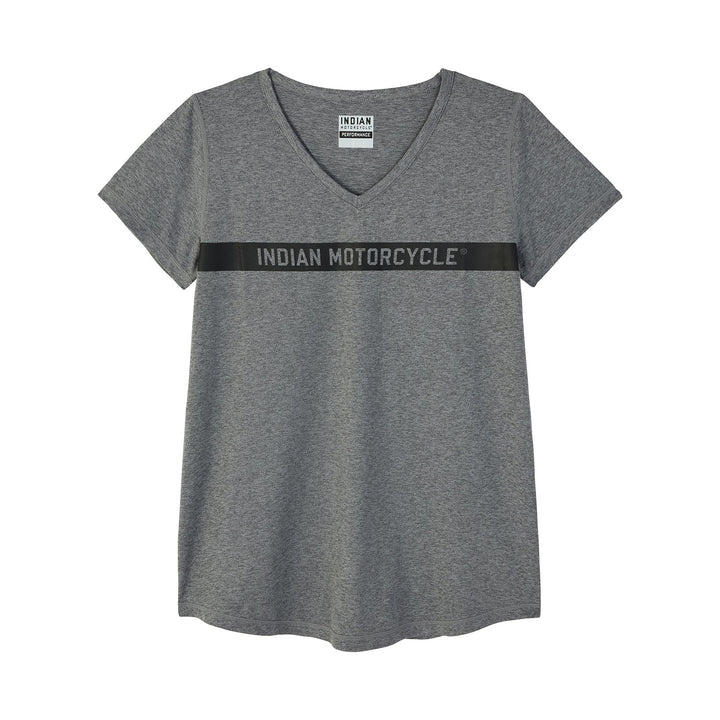 Women's Block Panel Performance T-Shirt, Gray