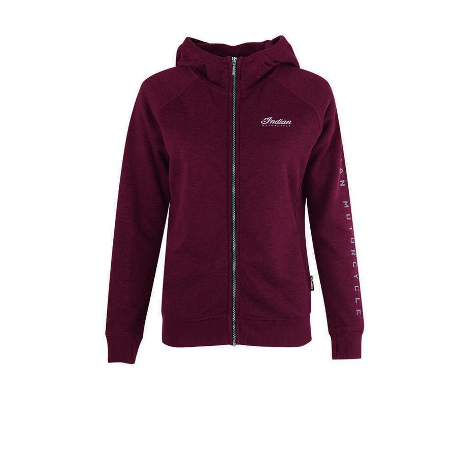 Women's Indian Motorcycle Logo Zip Hoodie - Indian Motorcycle Jacket