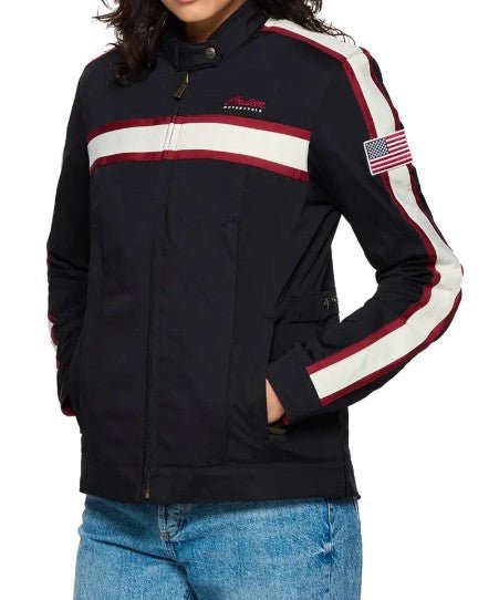 Women's Niagara Jacket, Black - Indian Motorcycle Jacket