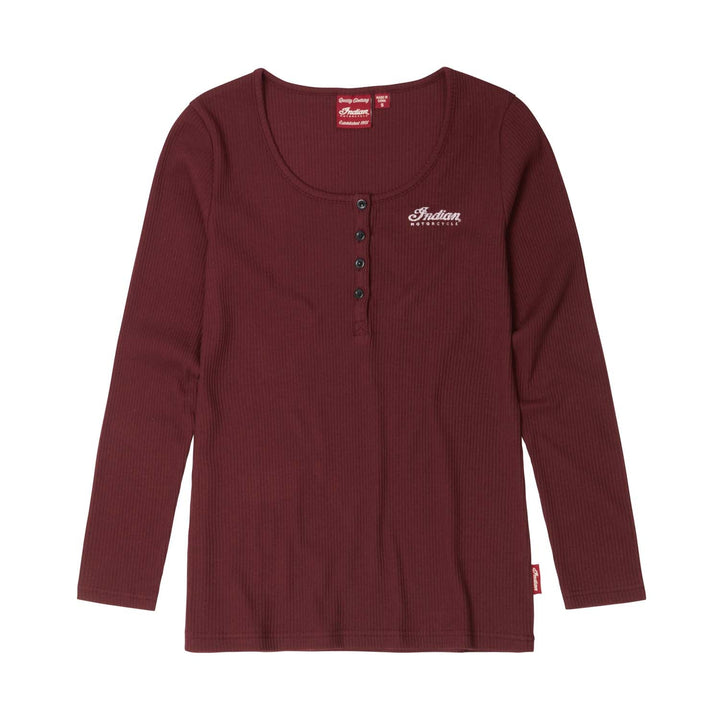 Women's Spirit Lake Long Sleeve T-Shirt, Port