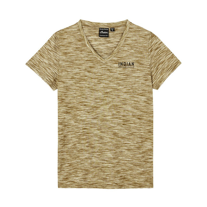 Women's Stencil Block Icon T-Shirt, Khaki