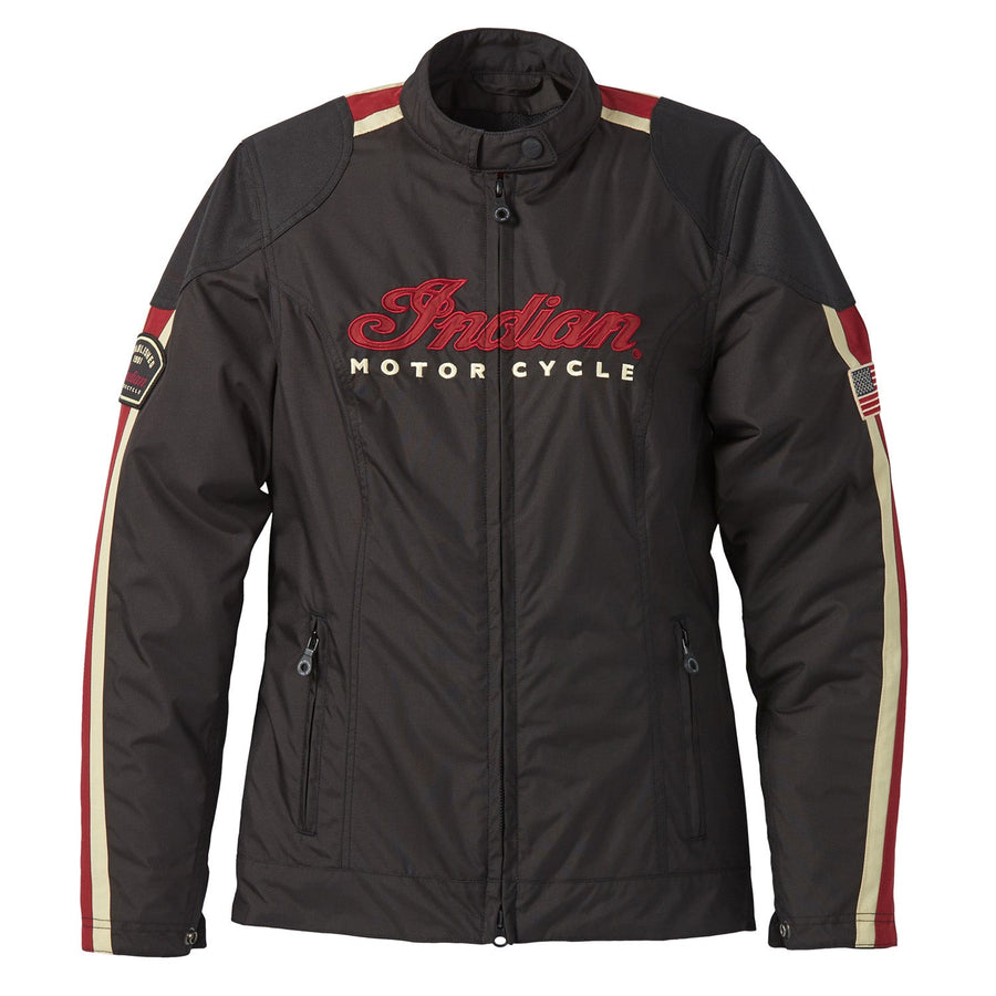 Women's Textile 1901 V2 Jacket, Black - Indian Motorcycle Jacket